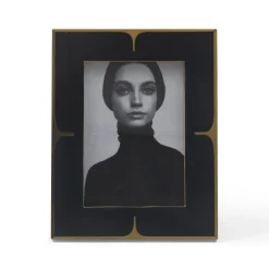 Sale Horgans Rani Photo Frame 5 x 7 Black & Gold