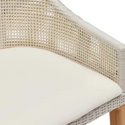 Best Horgans Remi Outdoor Dining Chair White