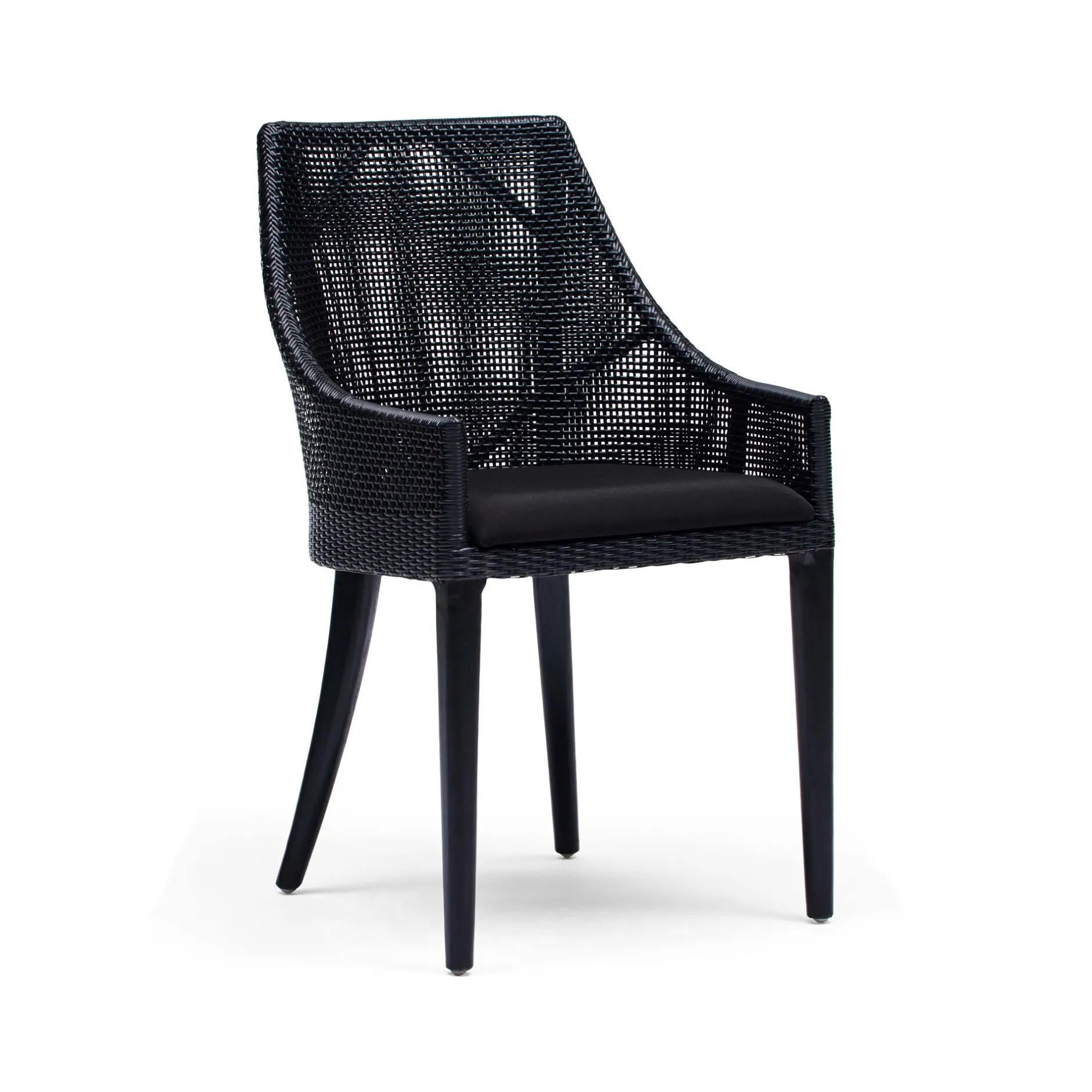 Clearance Horgans Remi Outdoor Dining Chair Ebony