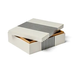 Sale Horgans Reva Box Rectangle White