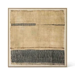 Outlet Horgans Rhea Framed Wall Art Natural & Black