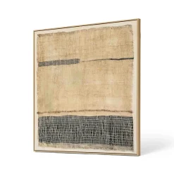 Outlet Horgans Rhea Framed Wall Art Natural & Black