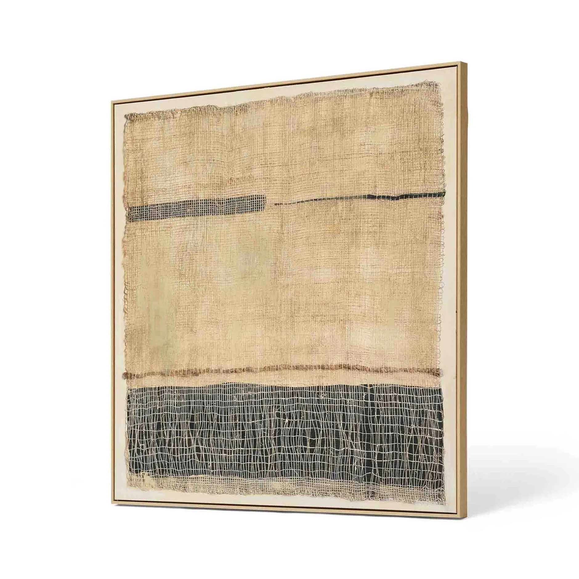 Outlet Horgans Rhea Framed Wall Art Natural & Black