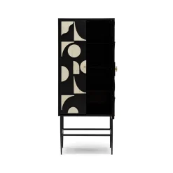 New Horgans Rives Bone Inlay Cabinet Black