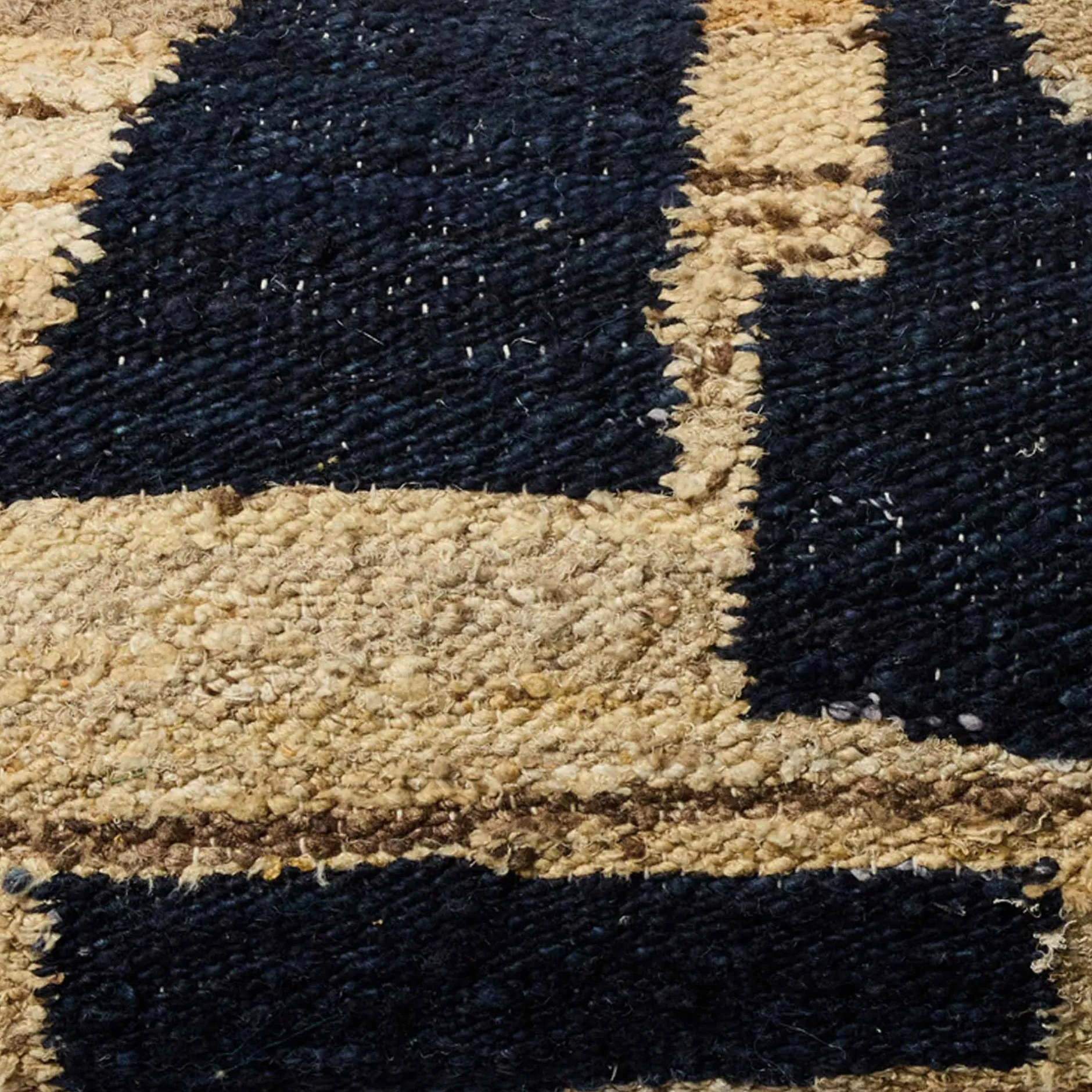 Fashion Horgans Russo Rectangle Cushion 35x60 Blue & Natural