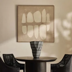 Online Horgans Sabe Framed Wall Art Cream & Natural