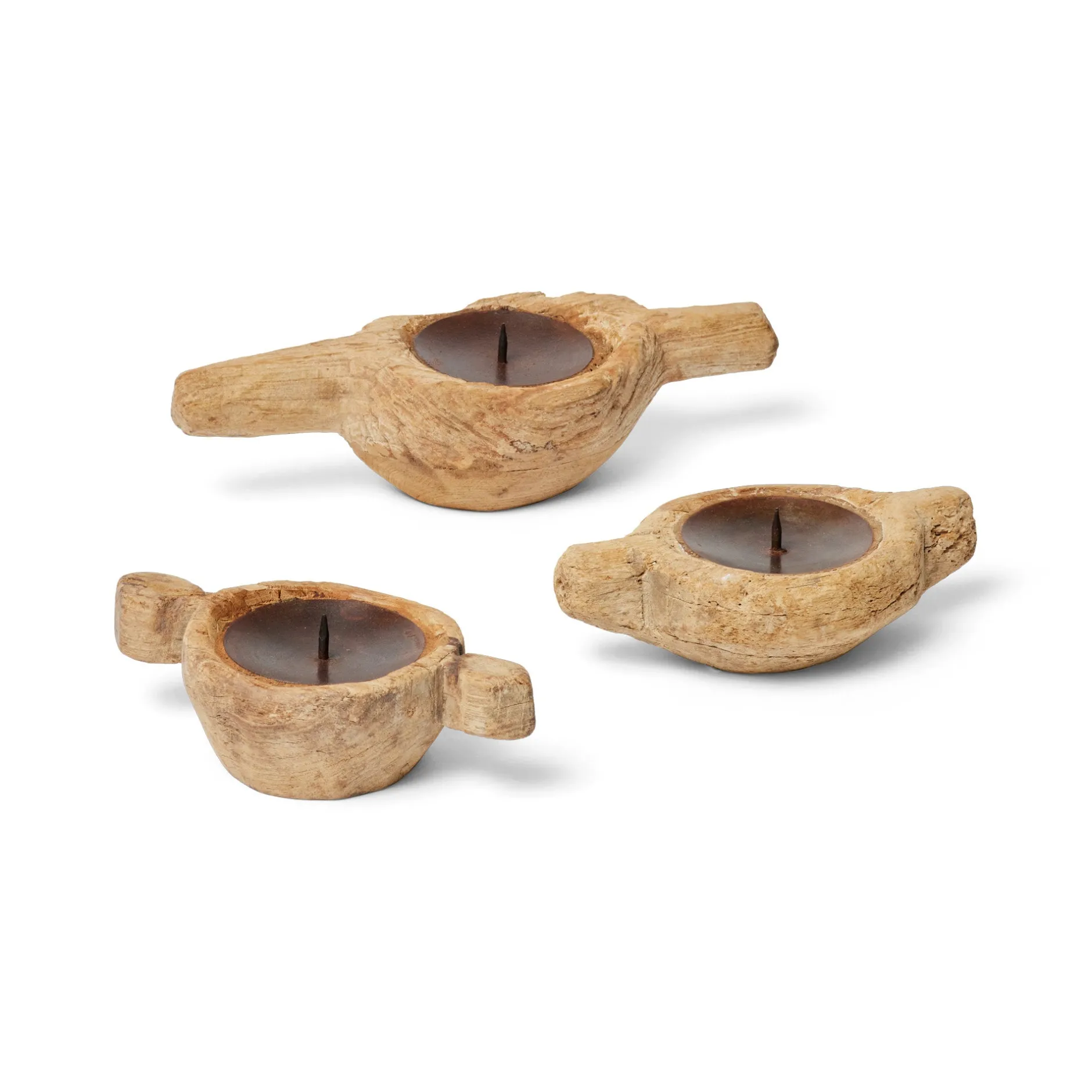 Best Horgans Sabi Candleholder Bleached Wood