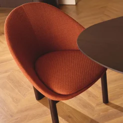 Clearance Horgans Sachi Dining Chair Vermillion