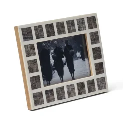New Horgans Sagrina Photo Frame 4 x 6 Horn & Bone