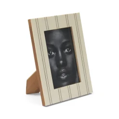 Best Horgans Sami Photo Frame 4 x 6 Cream & Brass