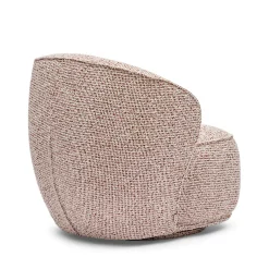 Clearance Horgans Saskia Swivel Chair Terracotta