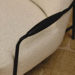 Clearance Horgans Sen Occasional Chair Flecked Cream