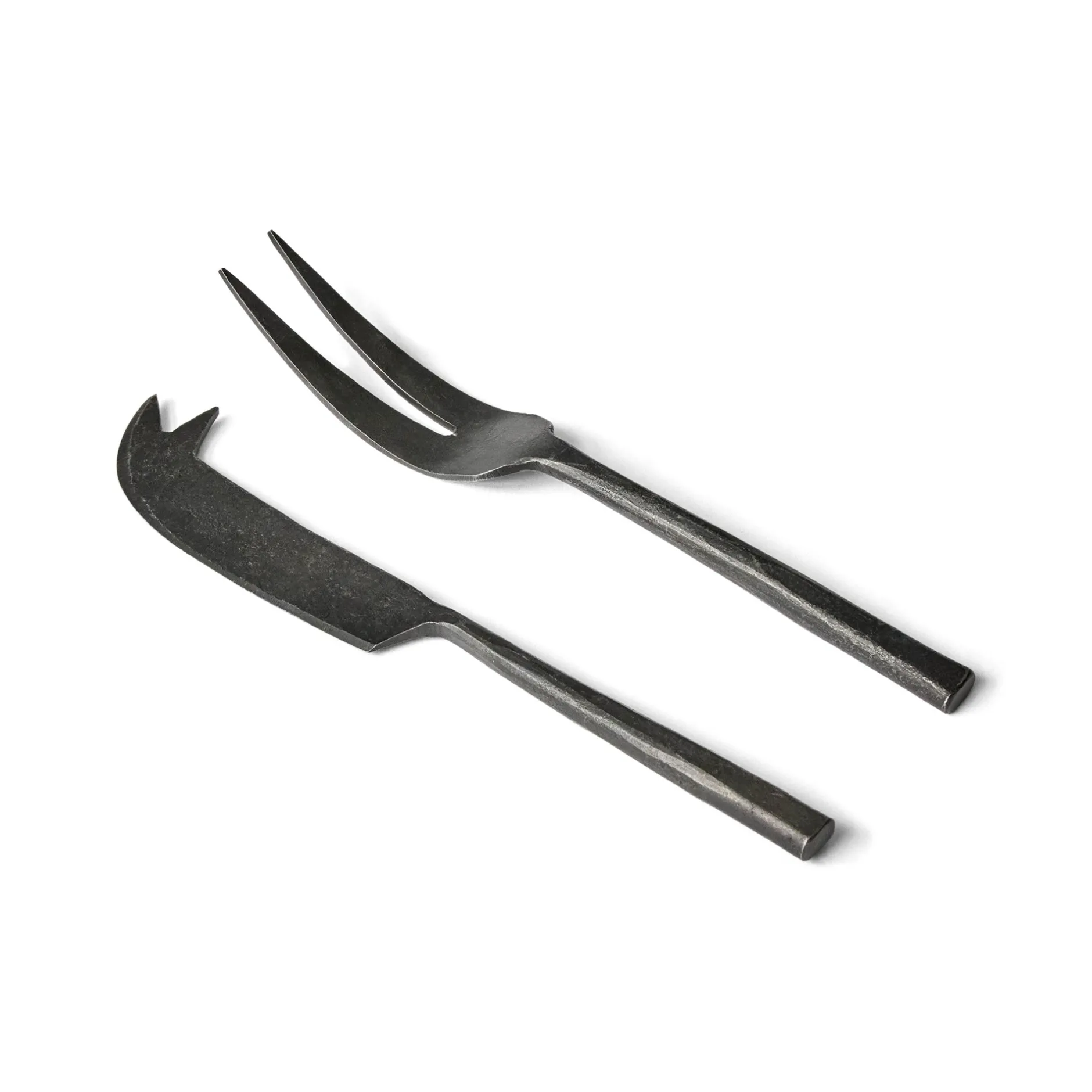 Hot Horgans Sigma Brushed Fork Knife Set Black