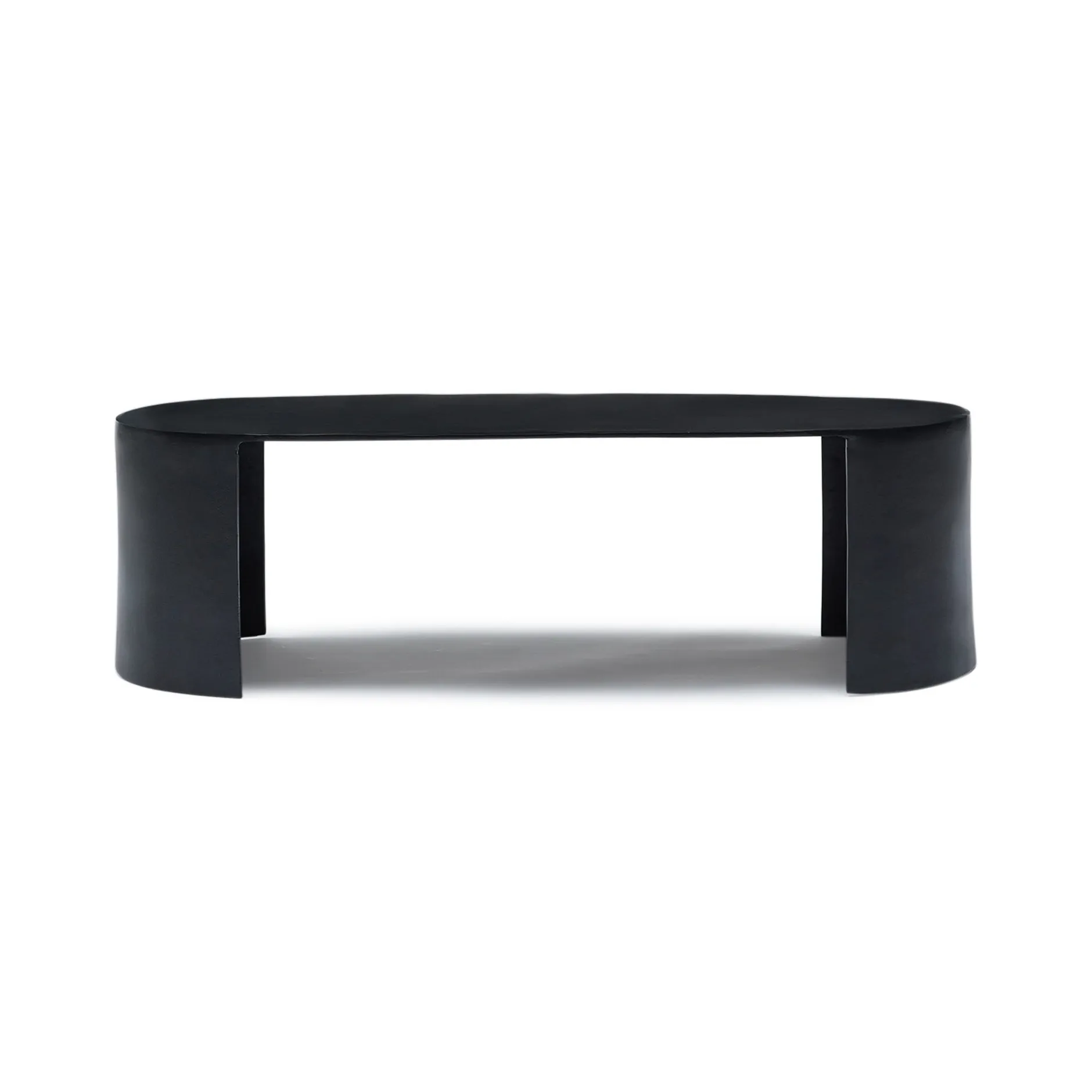 Sale Horgans Sigrid Oval Coffee Table Black