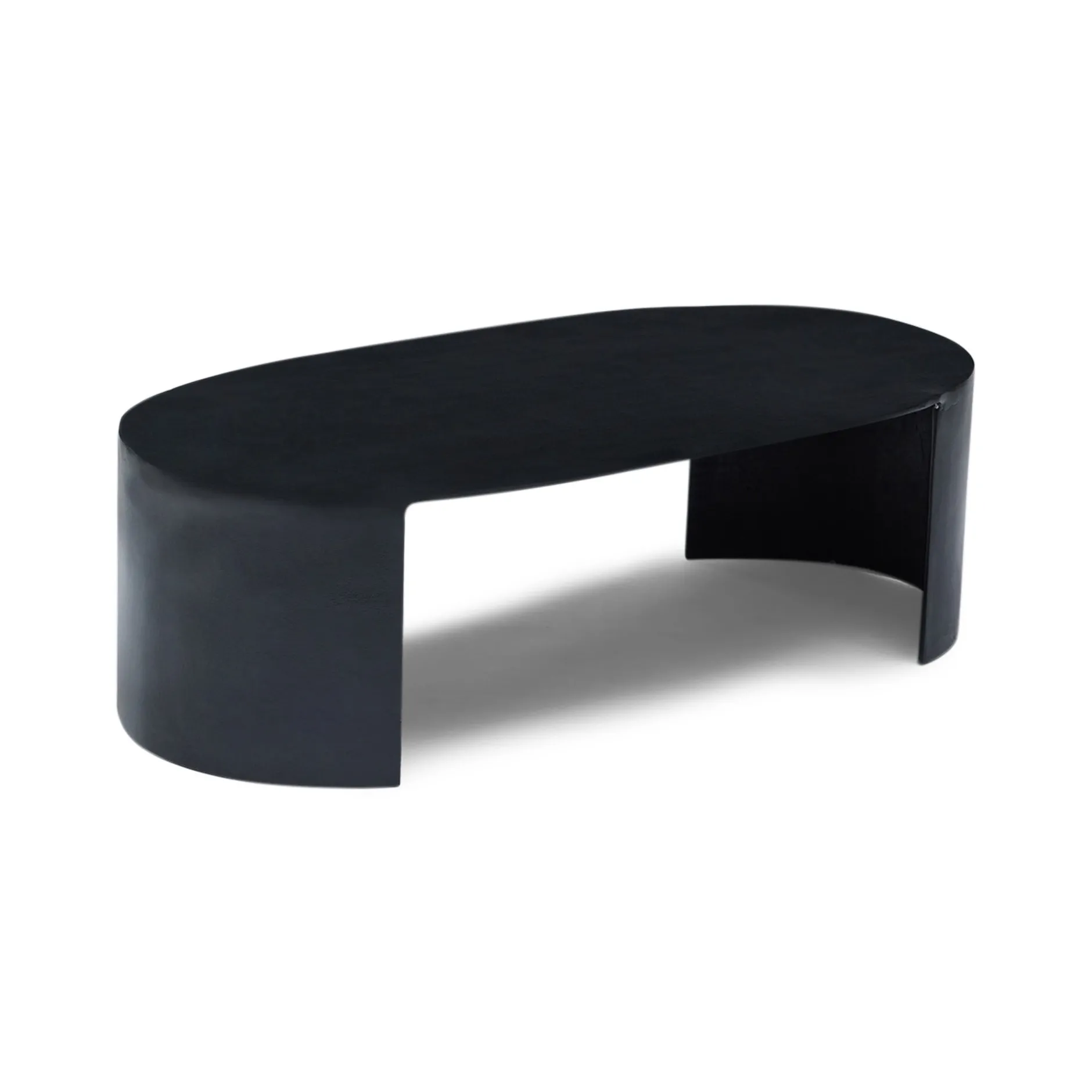 Sale Horgans Sigrid Oval Coffee Table Black