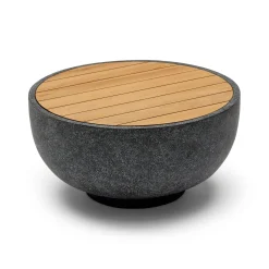 Best Horgans Soma Outdoor Coffee Table Black