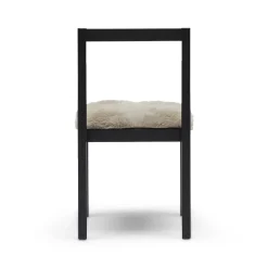Online Horgans Subo Dining Chair Goat Skin Grey