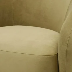 Discount Horgans Taite Swivel Chair Sage Sage Velvet