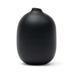 Hot Horgans Taro Vase Black Medium Matte Black