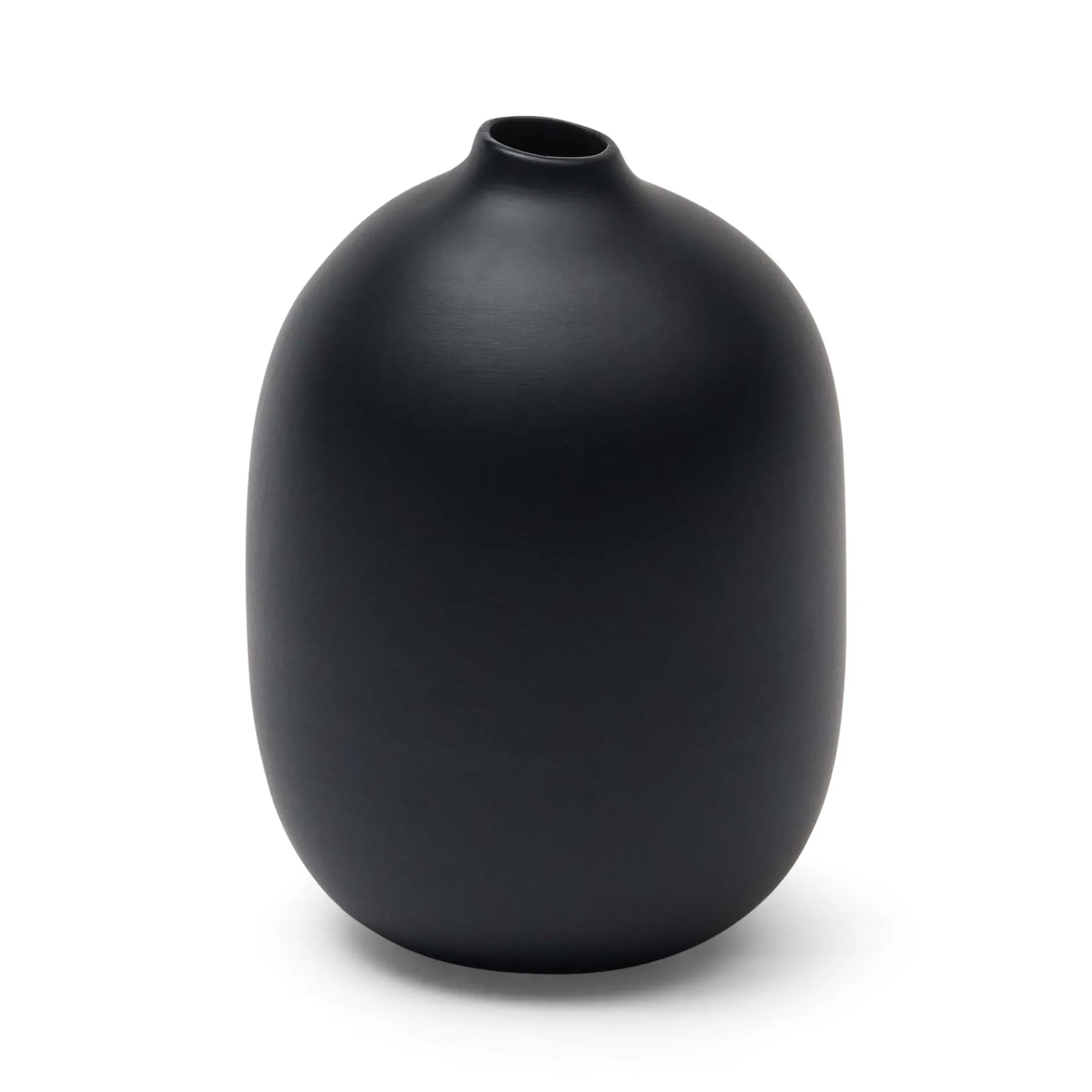 Hot Horgans Taro Vase Black Medium Matte Black