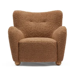 Discount Horgans Teddy Chair Caramel
