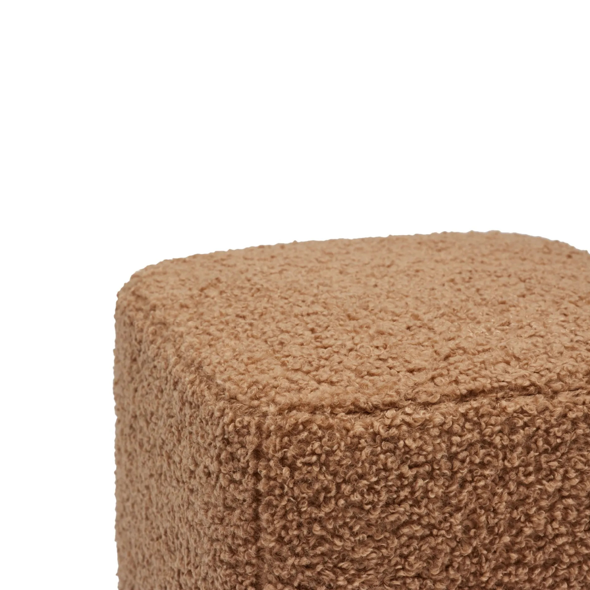 Discount Horgans Teddy Ottoman Caramel