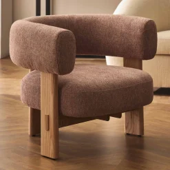 Clearance Horgans Thea Occasional Chair Berry