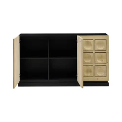 Sale Horgans Theo Sideboard White Wash & Black