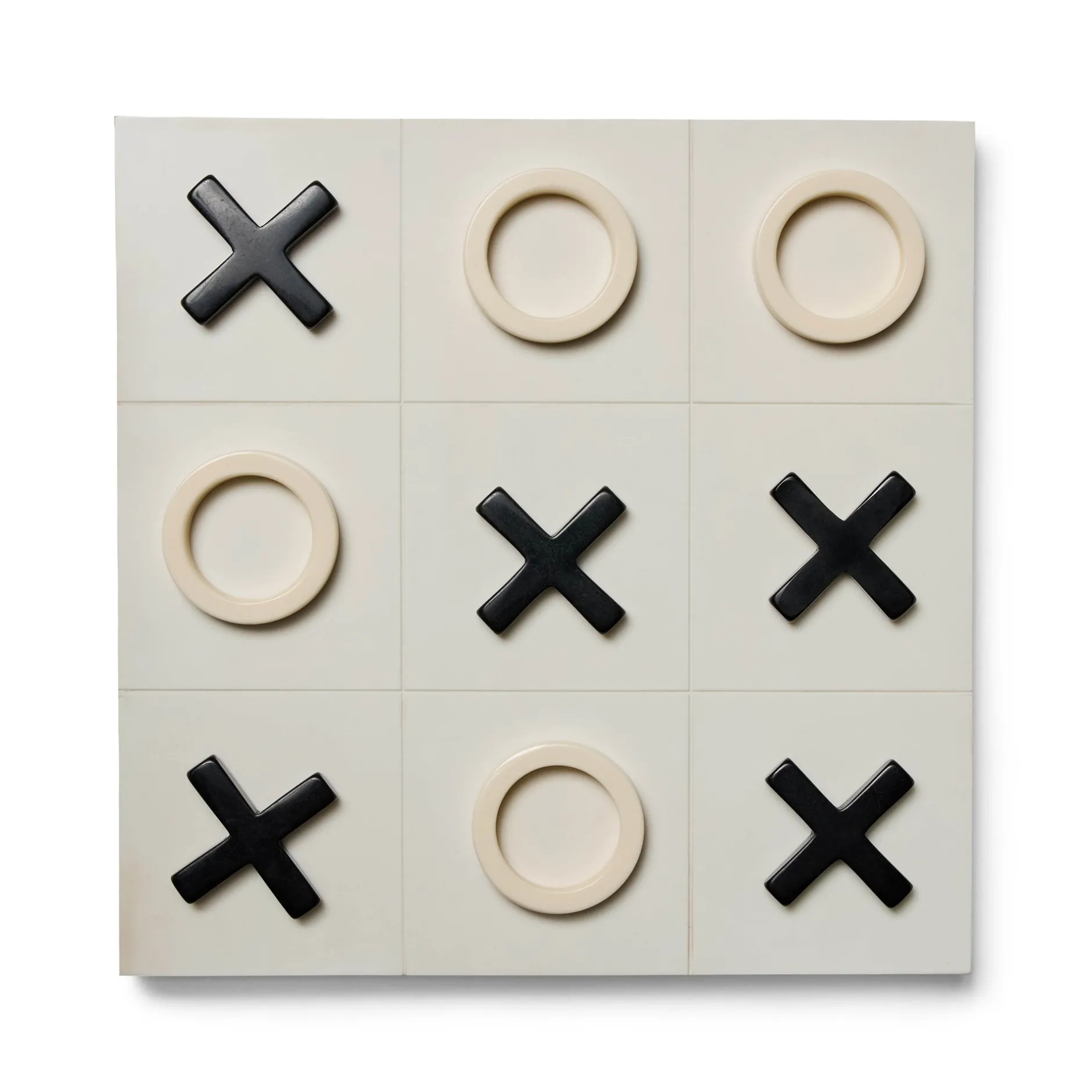 Online Horgans Tic Tac Toe Game White