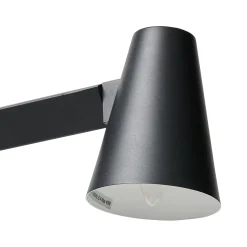 Outlet Horgans Tilt Table Lamp Black