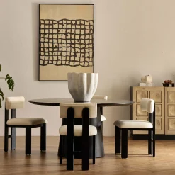 Fashion Horgans Tolv Dining Chair Soft Alabaster