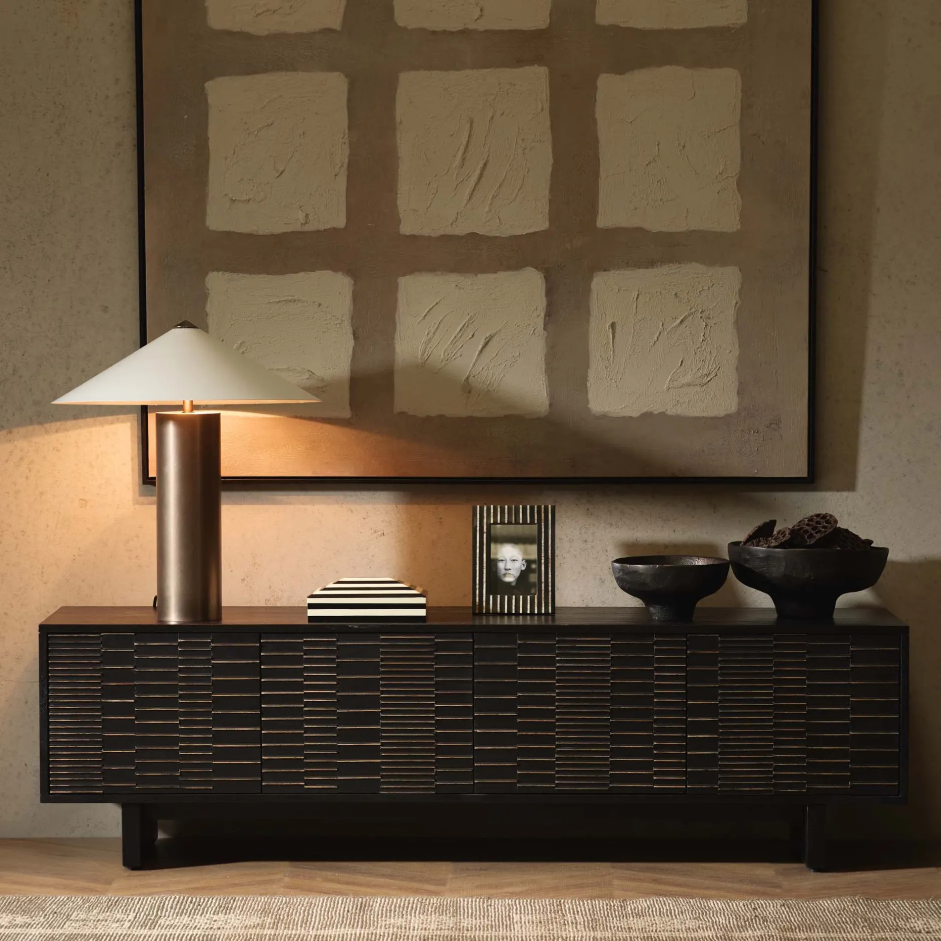 Clearance Horgans Tomi Entertainment Unit Black