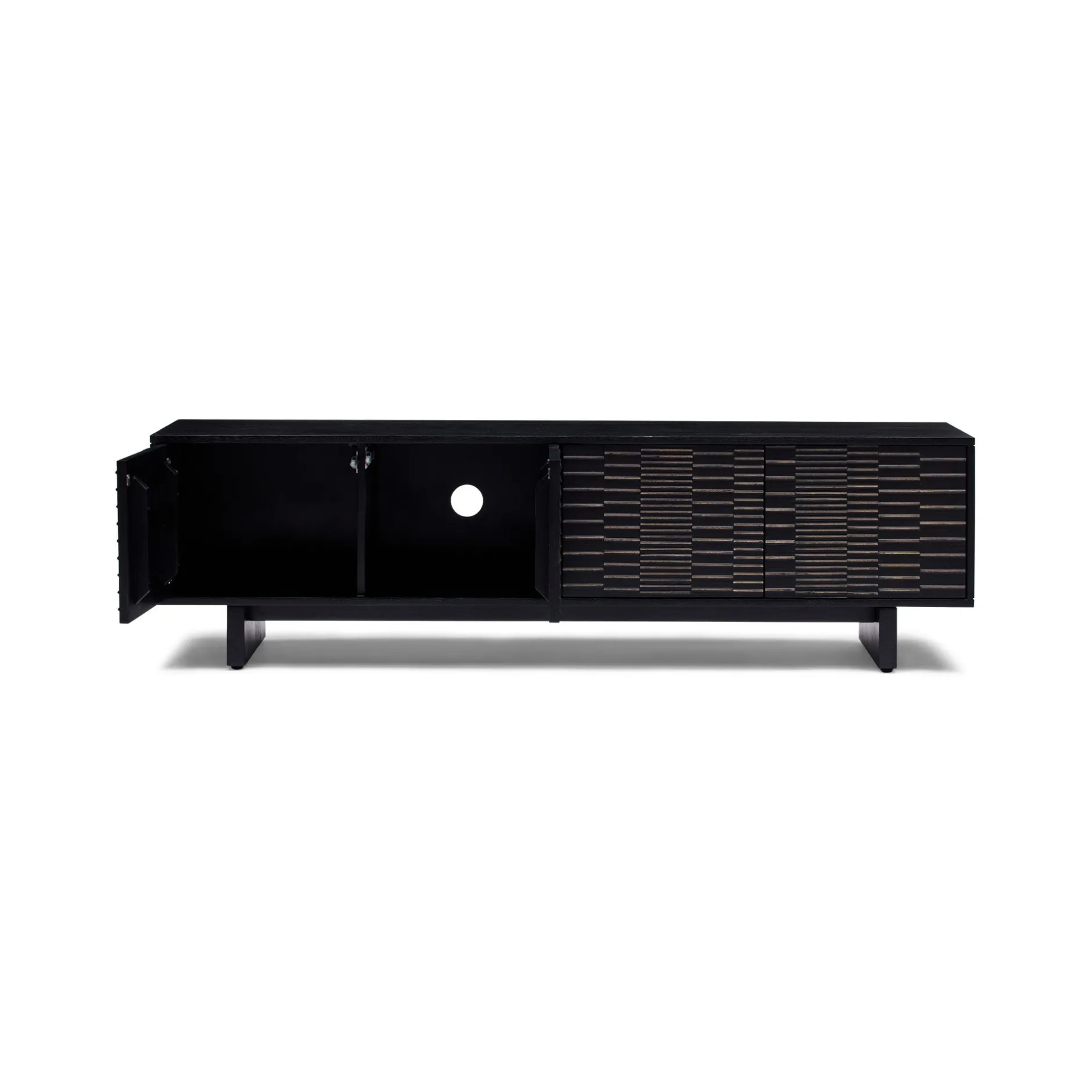 Clearance Horgans Tomi Entertainment Unit Black