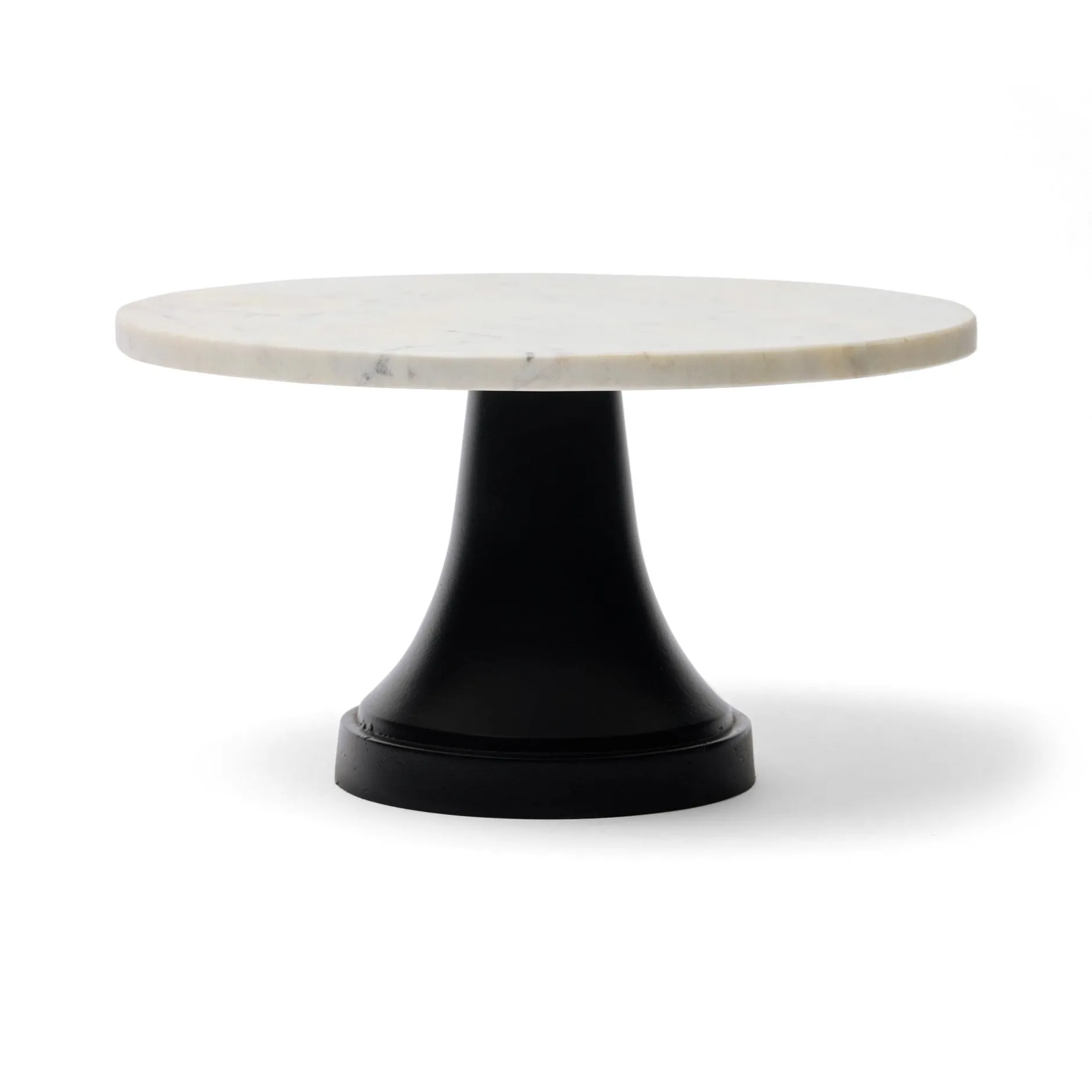 Discount Horgans Tura Cake Stand Marble Large Black & White
