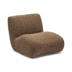 Online Horgans Twill Swivel Chair Brown