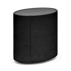 Sale Horgans Veda Oval Bedside Ash Black