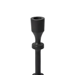 Hot Horgans Watson Candleholder Black Small Matte Black