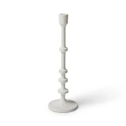 Outlet Horgans Watson Candleholder White Medium Matte White