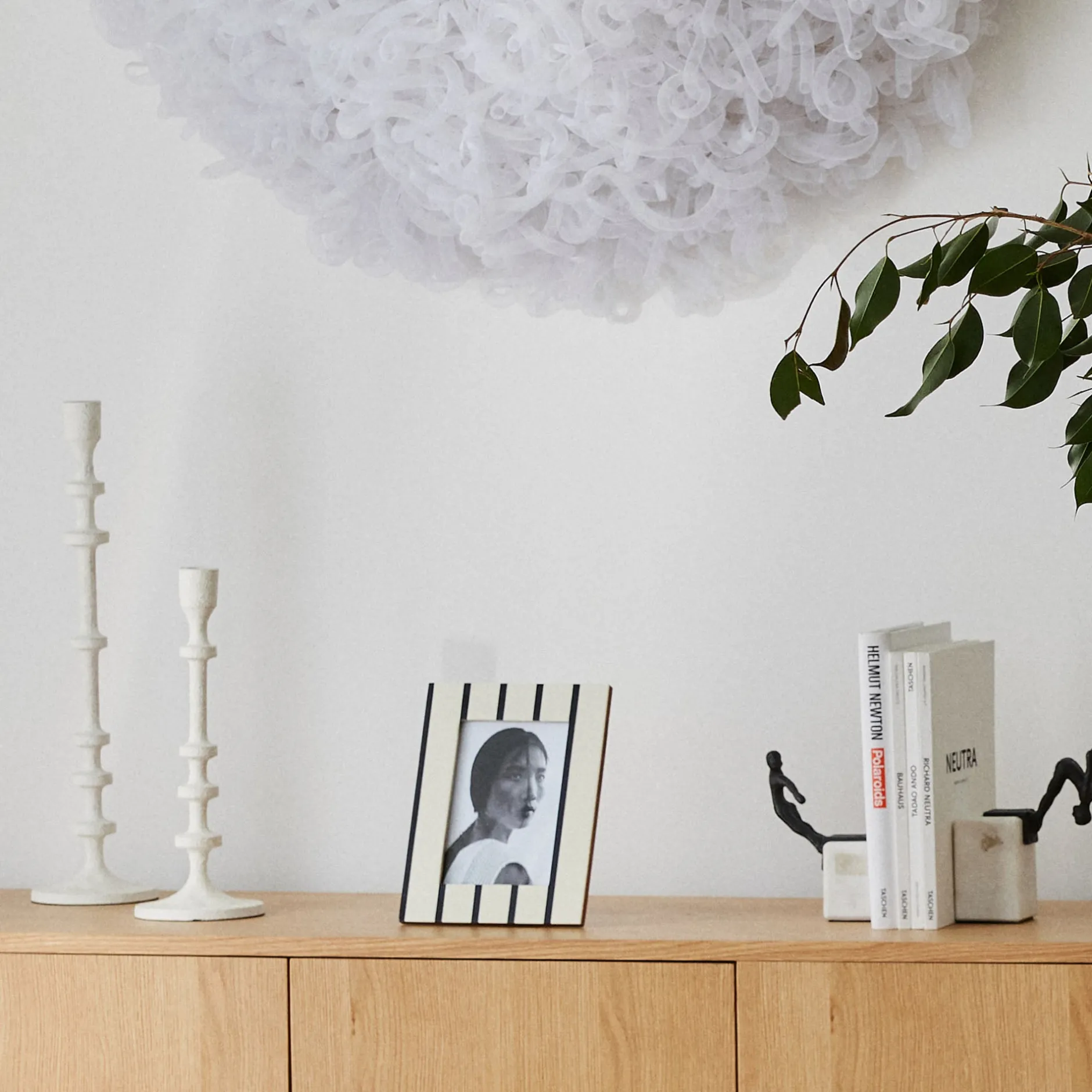 Outlet Horgans Watson Candleholder White Medium Matte White