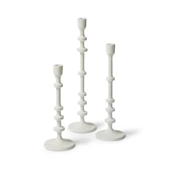 Best Horgans Watson Candleholder White Large Matte White