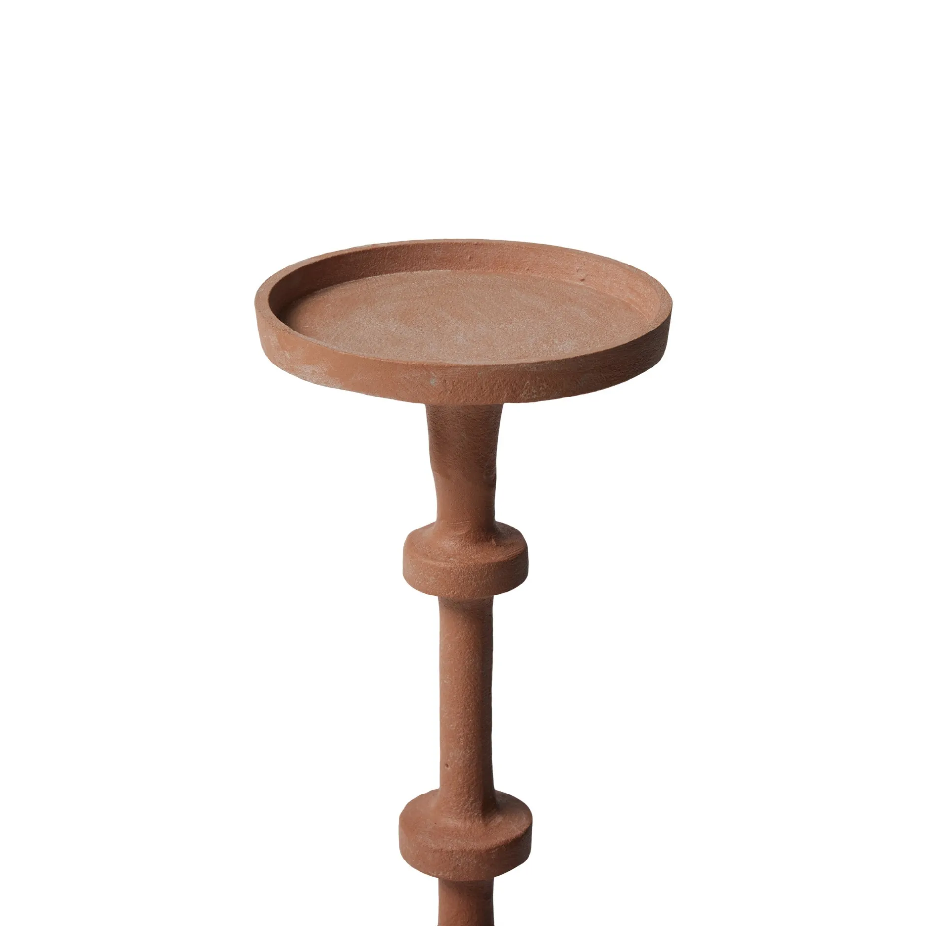 Clearance Horgans Watson Pillar Candleholder Small Matte Clay