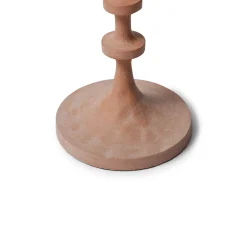 Clearance Horgans Watson Pillar Candleholder Small Matte Clay