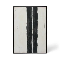Hot Horgans Yugen Framed Wall Art White & Black