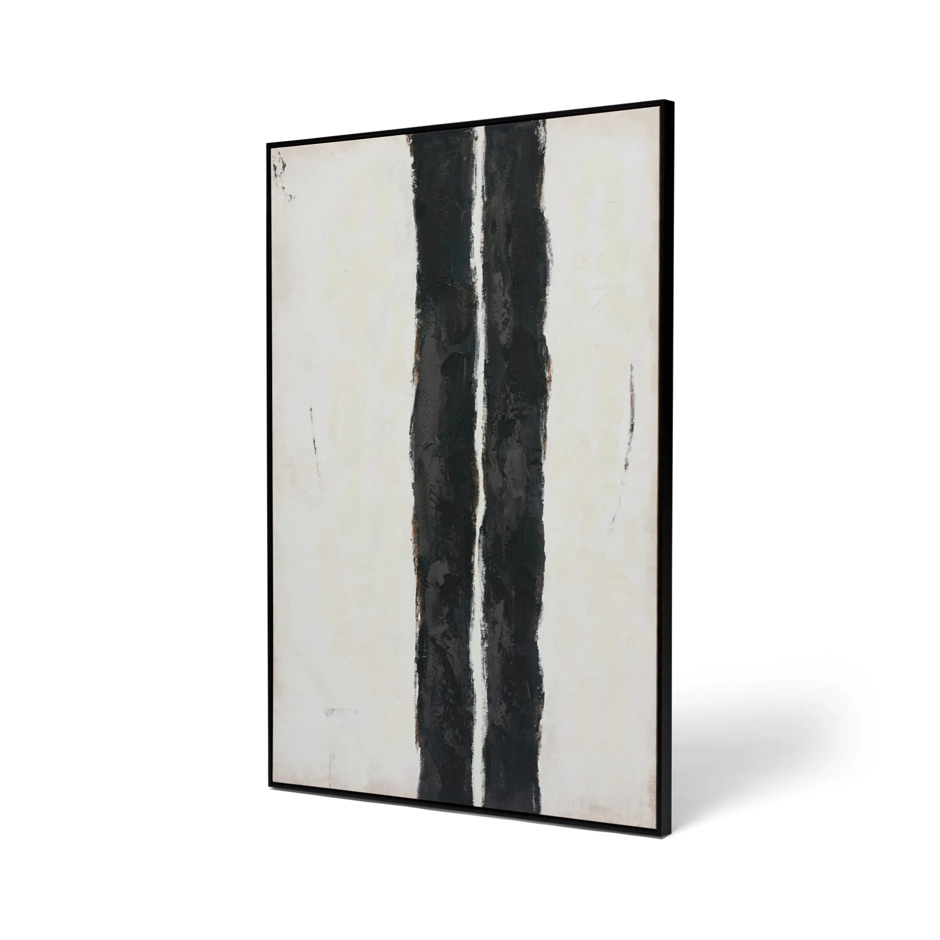 Hot Horgans Yugen Framed Wall Art White & Black