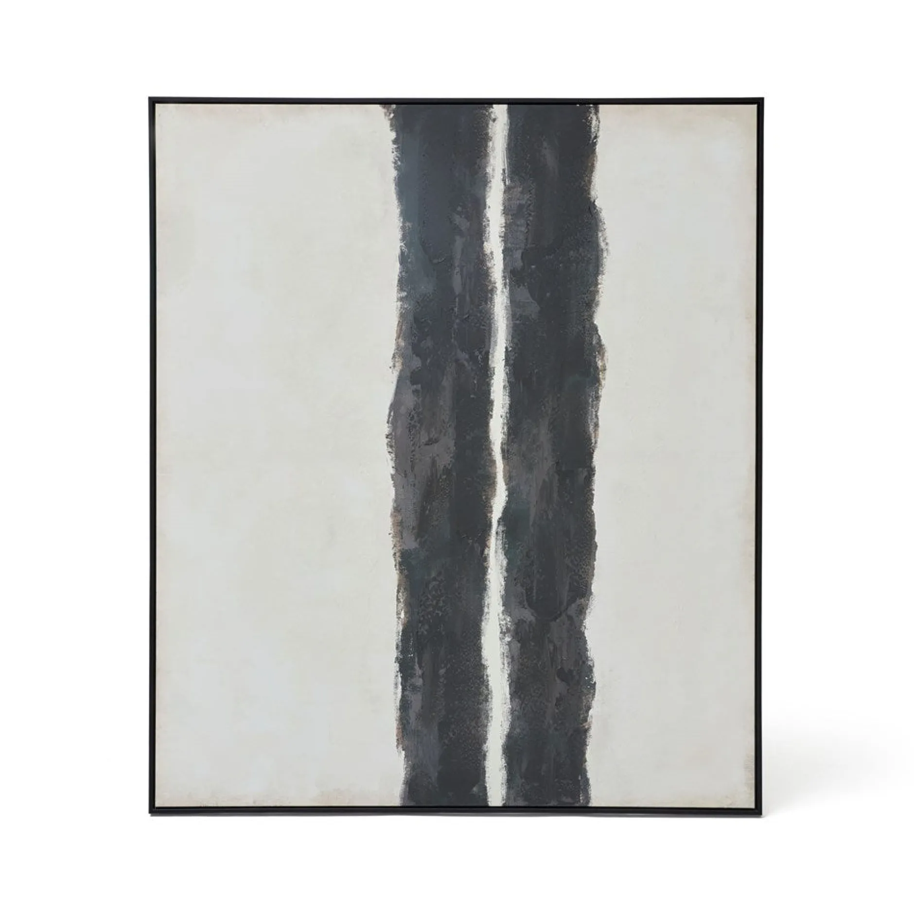 Best Horgans Yugen Framed Wall Art Large Sample White & Black
