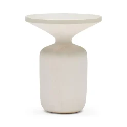 Discount Horgans Zadra Outdoor Side Table White