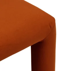 Online Horgans Zara Dining Chair Russet Russet Velvet