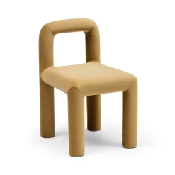 Hot Horgans Zara Dining Chair Sand Sand Velvet