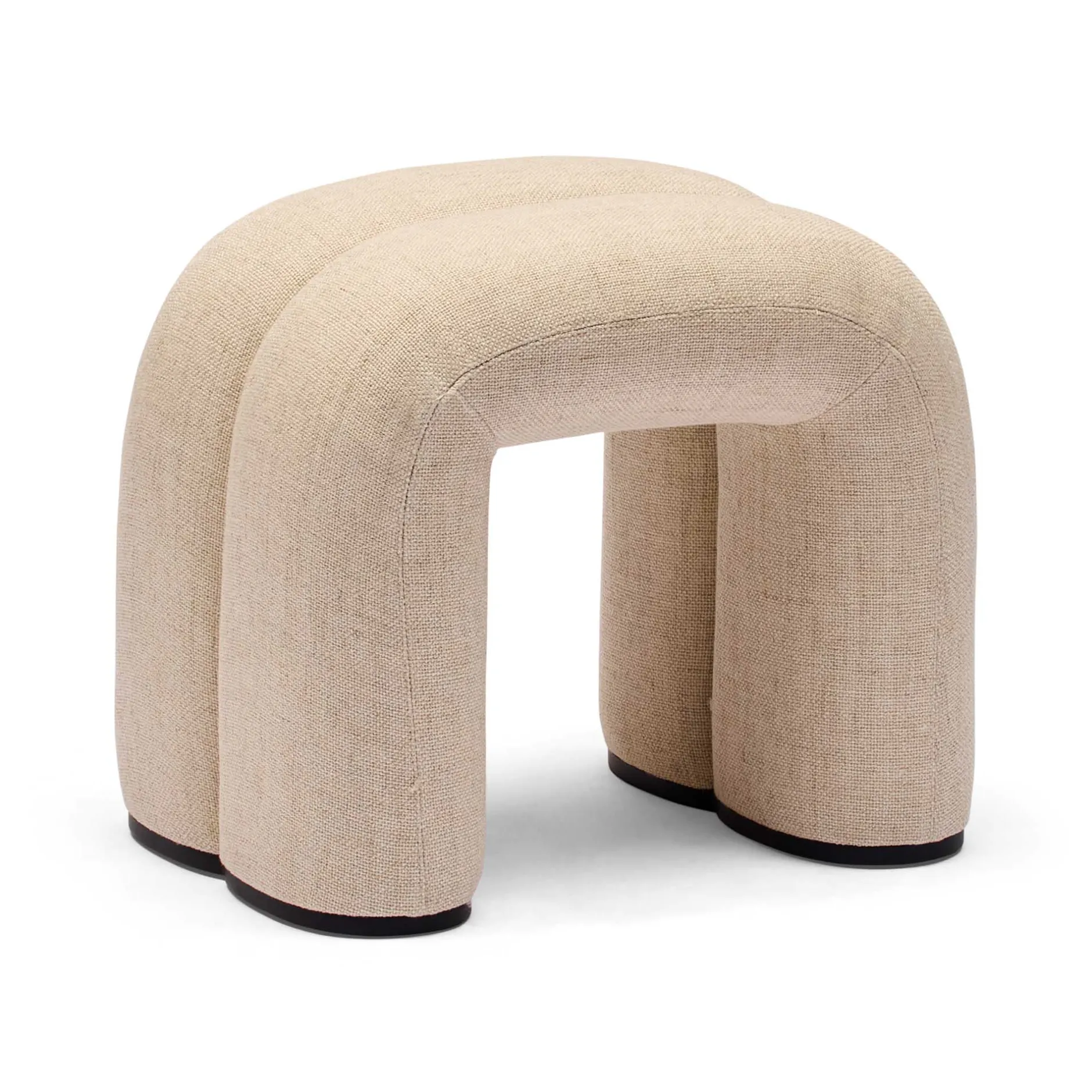 Online Horgans Zara Ottoman Small Ivory