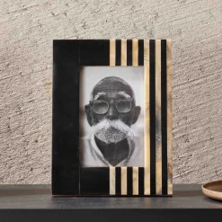 Online Horgans Zura Photo Frame 4 x 6 Black & Natural